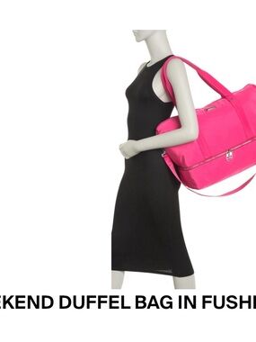 Madden Girl Fuchsia Weekend Duffel Bag